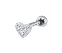 Heart Helix Ear Piercing TIP-3390